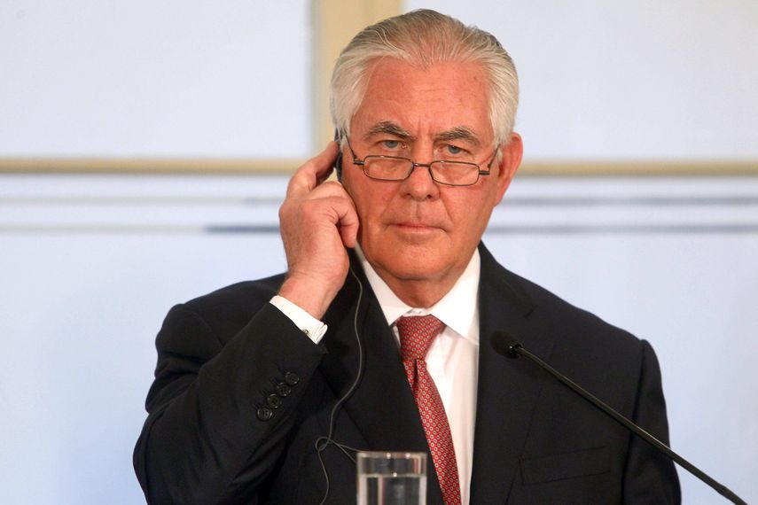 Rex Tillerson, secretario de Estado de Estados Unido&nbsp;