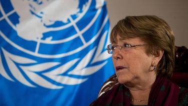 La alta comisionada de Naciones Unidas para los Derechos Humanos, Michelle Bachelet.&nbsp;