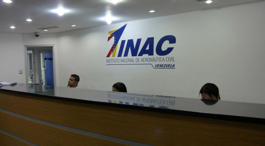 La orden fue emitida este lunes por el Instituto Nacional de Aeronáutica Civil de Venezuela