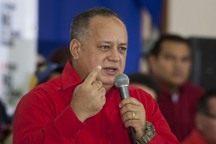 Diosdado Cabello, primer vicepresidente del gobernante Partido Socialista Unido de&nbsp;