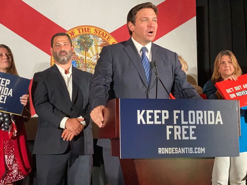 El gobernador de Florida, Ron DeSantis