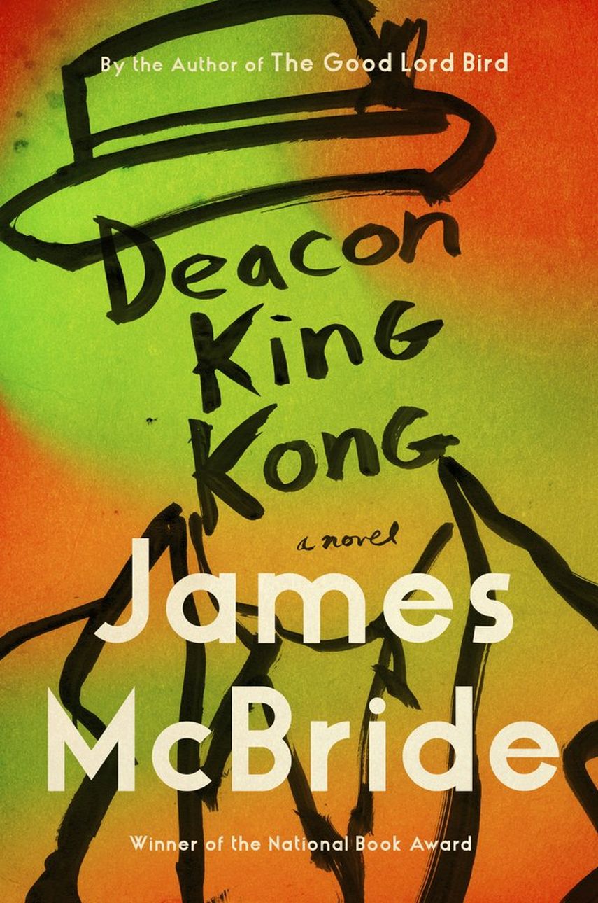 En esta imagen difundida por Riverhead Books, la portada de Deacon King Kong de James McBride.&nbsp;