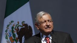 El presidente mexicano Andrés Manuel López Obrador en Ciudad de México el 1 de diciembre del 2019.