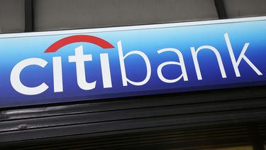 El logo del Banco Citibank en un edificio de Nueva York. &nbsp;