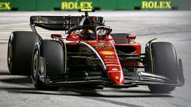 Carlos Sainz fue el más rápido de los entrenamientos de Singapur y deja un buen sabor de boca para Ferrari