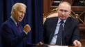 El presidente de EEUU, Joe Biden, y el gobernante de Rusia, Vladimir Putin.