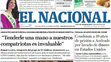 el nacional: edicion del 28 de noviembre de 2018