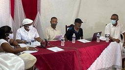 Miembros de la Comisión Miguel Febles.&nbsp;