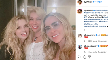 Aylín Mujica, Angélica Rivera y Cynthia Klitbo.