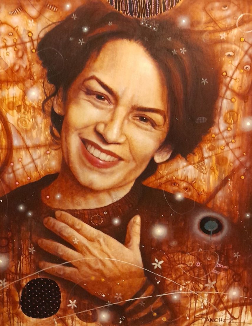 La pieza De mi pecho a tu pecho, del artista Brian Sánchez (Cuba), es parte de la muestra Brose Forever.