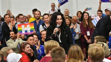 La intérprete de Do you believe apostó por Do you believe in voting for Hillary?.&nbsp;