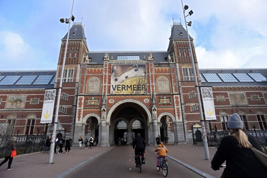 Rijksmuseum de Ámsterdam el 6 de febrero de 2023.