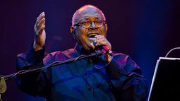 Pablo Milanés, durante un concierto en La Habana, Cuba.