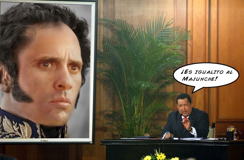 ras hacer referencia a los usos excesivos de “hipérboles bolivarianas” en los gobiernos de Antonio Guzmán Blanco desde 1870 y de Juan Vicente Gómez, en las primeras décadas del siglo XX, el escritor añadió, “la apología termina en una analogía que favo