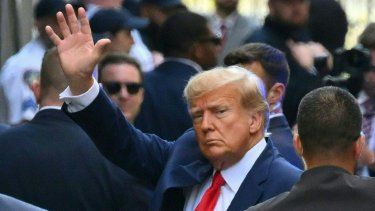 El expresidente Donald Trump.