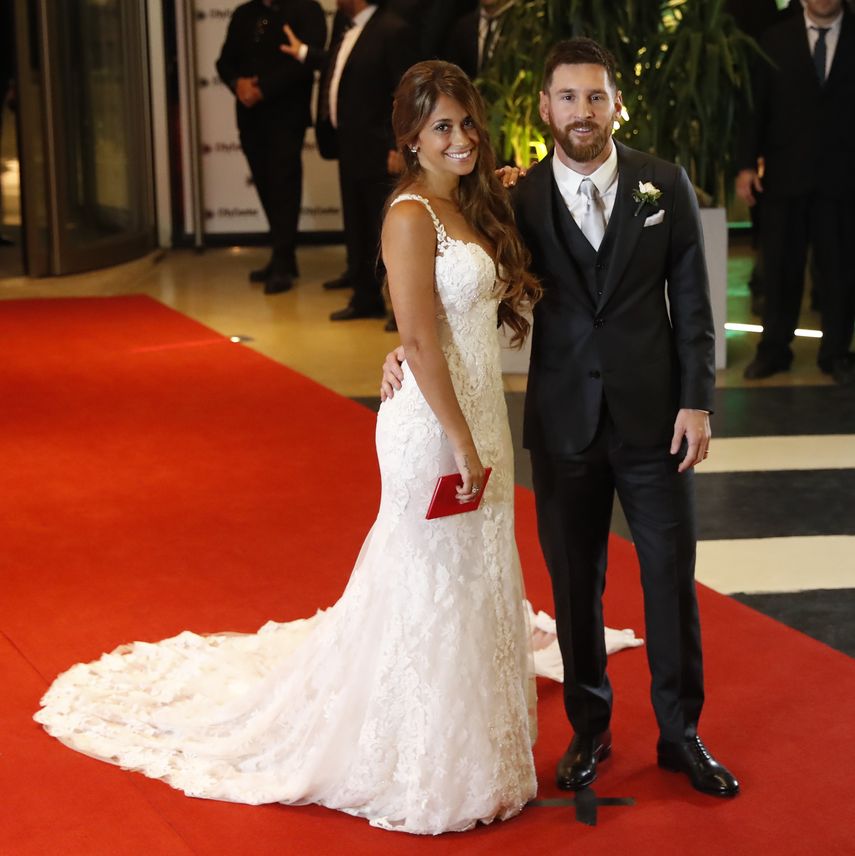 Messi&nbsp;y Roccuzzo celebraron su boda en junio en la ciudad de Rosario.