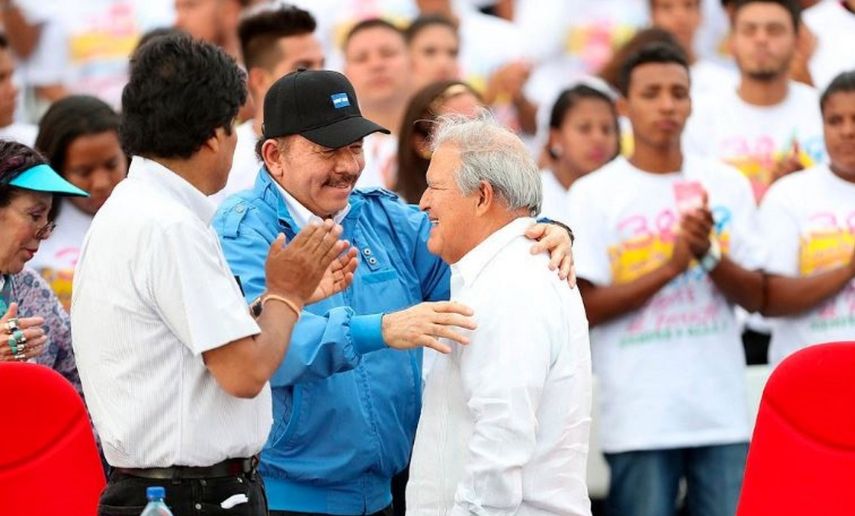 El gobernante nicaragüense Daniel Ortega es visto durante la conmemoración del 40 aniversario del sandinismo en Managua, Nicaragua.
