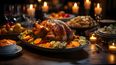 Cena de Thanksgiving.