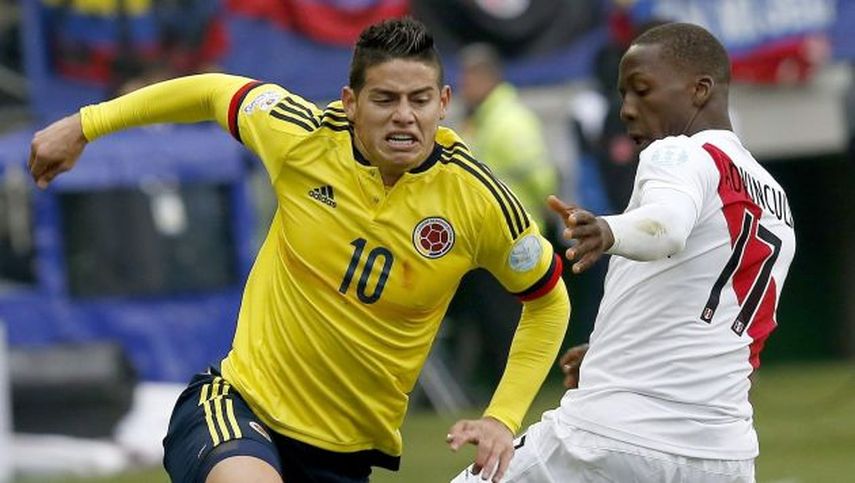James ha sido clave en su regreso con Colombia. (EFE)