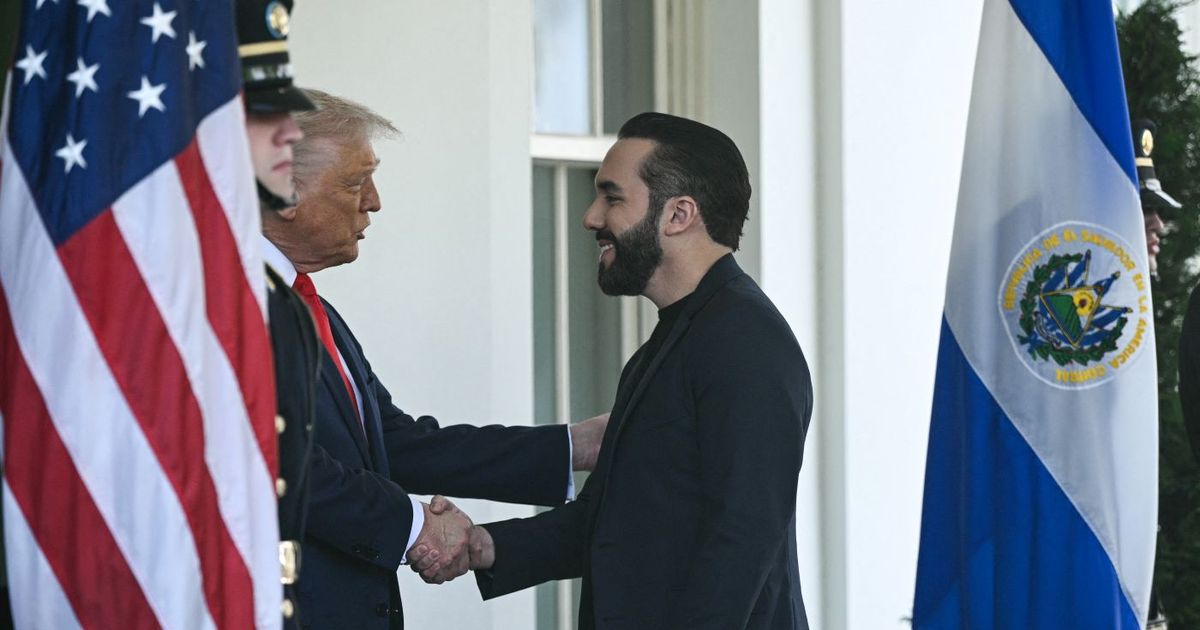 Trump recibe a Bukele en la Casa Blanca