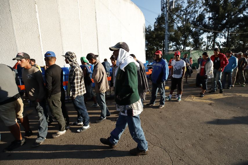 Los migrantes declinaron públicamente adherirse al programa de carácter temporal Estás en tu casa, ofrecido por el Gobierno mexicano desde finales de octubre