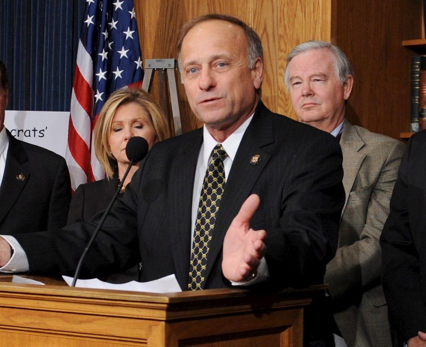 El&nbsp;republicano por Iowa,&nbsp;Steve&nbsp;King.&nbsp;
