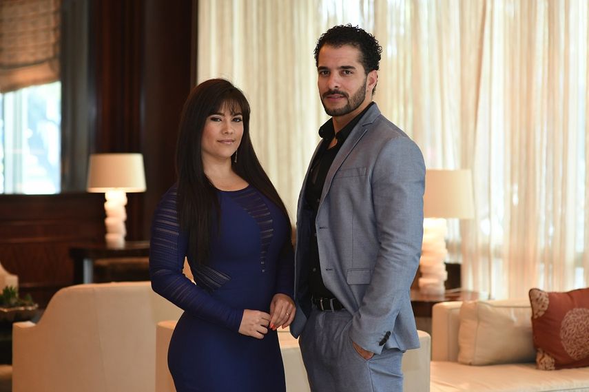 Los actores cubanos Roxana Montenegro y&nbsp;Sandy Marquetti.&nbsp;