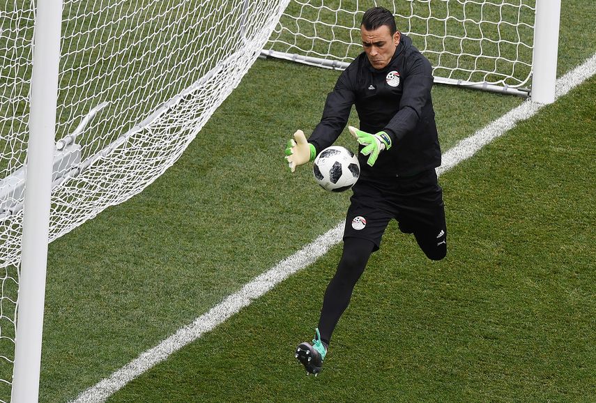 La marca del portero pasó por alto porque Egipto cayó 2-1 ante Arabia Saudita.