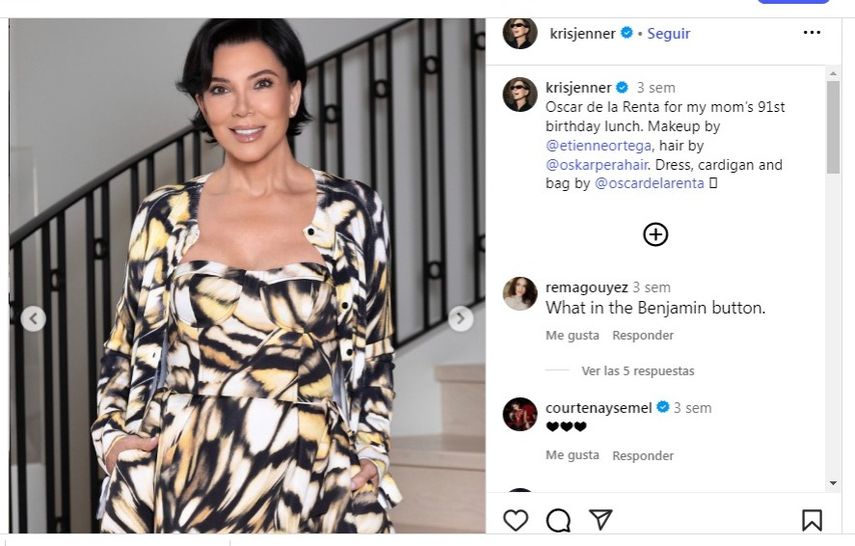 Kris Jenner también habló de sus planes futuros con entusiasmo, anticipando su cumpleaños número 70 este noviembre