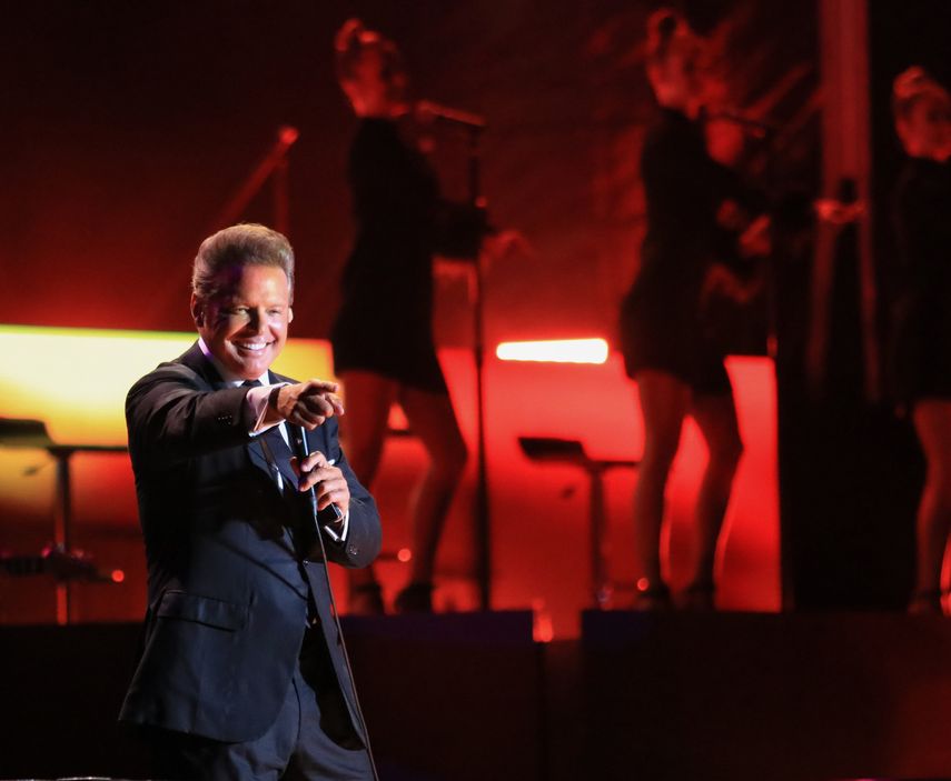 El cantante Luis Miguel.