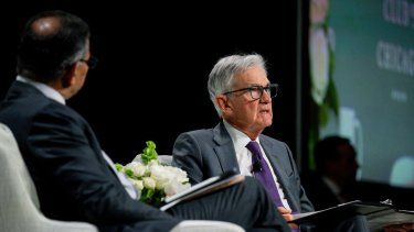 El presidente de la Reserva Federal Jerome Powell.