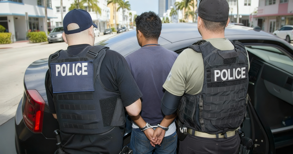 Florida refuerza ofensiva migratoria con más de 6.000 arrestos en cinco meses