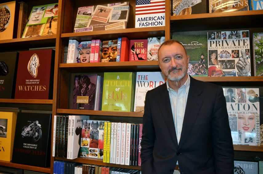 El escritor&nbsp;Arturo Pérez-Reverte.