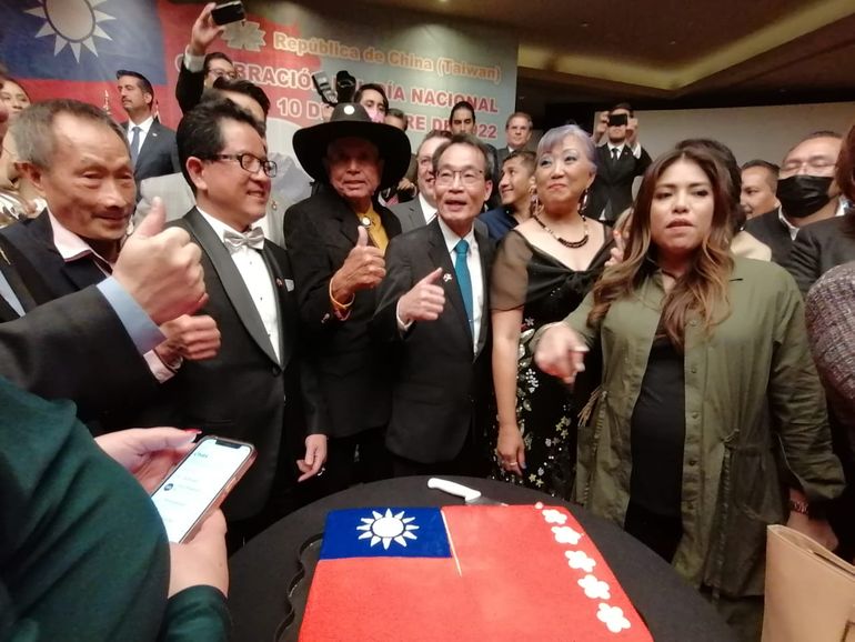 Este 10 de octubre se conmemora el 111 aniversario de la Fundación de la República China (Taiwán), y para ello organizó una recepción diplomática