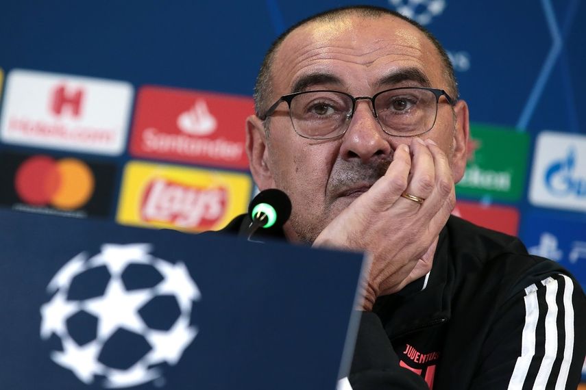 Maurizio Sarri, entrenador de la Juventus.&nbsp;