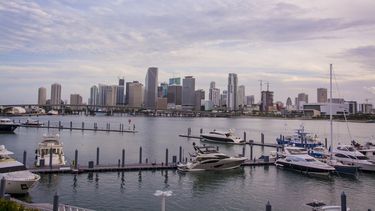 Vista de la ciudad de Miami.&nbsp;