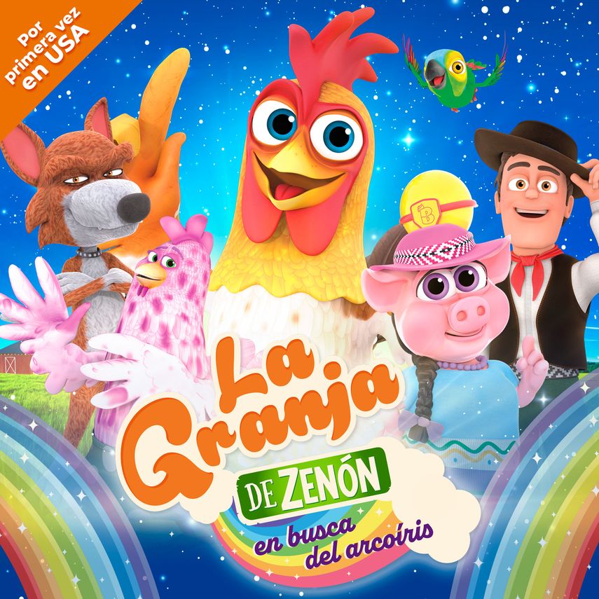 Anuncio de la gira en EEUU del espectáculo de La Granja de Zenón.