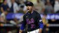 Edwin Díaz, los Mets de Nueva York, reacciona después de conseguir el último out durante la novena entrada del juego de béisbol en contra de los Padres de San Diego, el viernes 14 de junio de 2024, en Nueva York. Edwin Díaz, los Mets de Nueva York, reacciona después de conseguir el último out durante la novena entrada del juego de béisbol en contra de los Padres de San Diego, el viernes 14 de junio de 2024, en Nueva York.