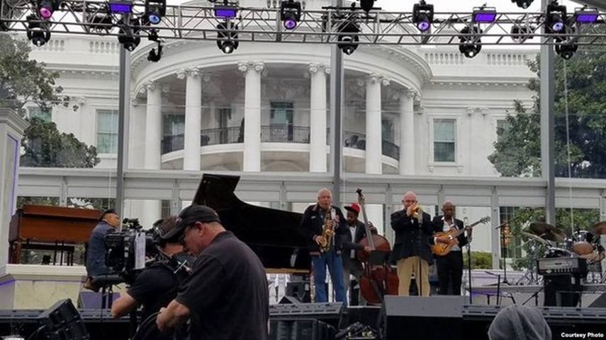 Chucho Valdés y Paquito D’Rivera llevaron su música hasta la Casa Blanca. (TWITTER: @Cubanoselmundo)