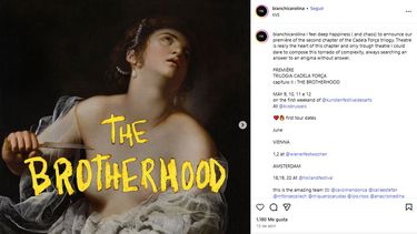 Artista Carolina Bianchi presenta The Brotherhood.