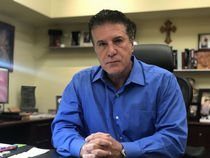 El alcalde de Hialeah, Carlos Hernández.