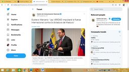 Embajada de Venezuela: La ley VERDAD impulsará la fuerza internacional contra Maduro