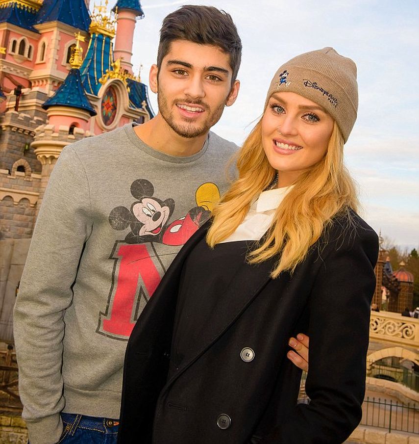 El cantante Zayn Malik y su novia Perrie Edwards. (INSTAGRAM)