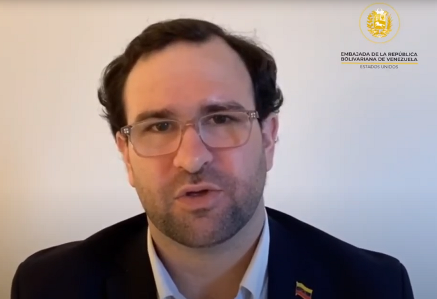 Brian Fincheltub, director de asuntos consulares de la&nbsp;Embajada&nbsp;de&nbsp;Venezuela&nbsp;en Estados Unidos.&nbsp;
