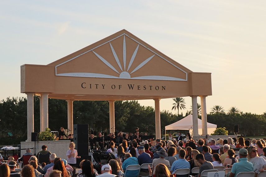 Evento en la ciudad de Weston