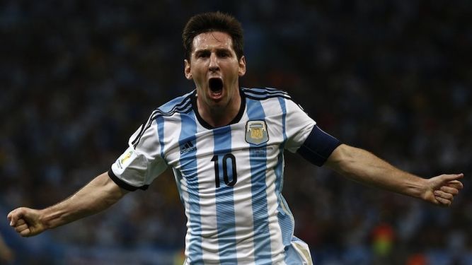 Messi ha marcado 53 veces con la camiseta de la albiceleste. (ARCHIVO)