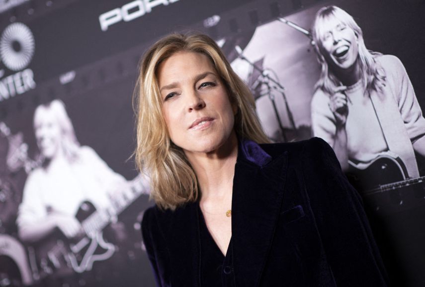 La pianista de jazz Diana Krall durante el concierto JONI 75: A Birthday Celebration, en el Dorothy Chandler Pavilion de Los Ángeles el 7 de noviembre de 2018. &nbsp;