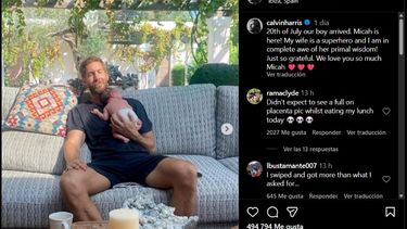 Calvin Harris y Vick Hope se conocieron en 2021. La noticia del embarazo fue mantenida en secreto hasta que ambos decidieron compartirla con el mundo&nbsp; 