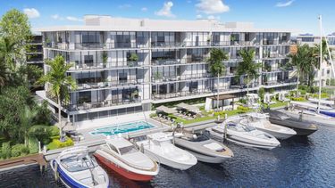 En Fort Lauderdale, 160 Marina Bay, un moderno edificio de viviendas que se inauguró oficialmente en enero de este año.