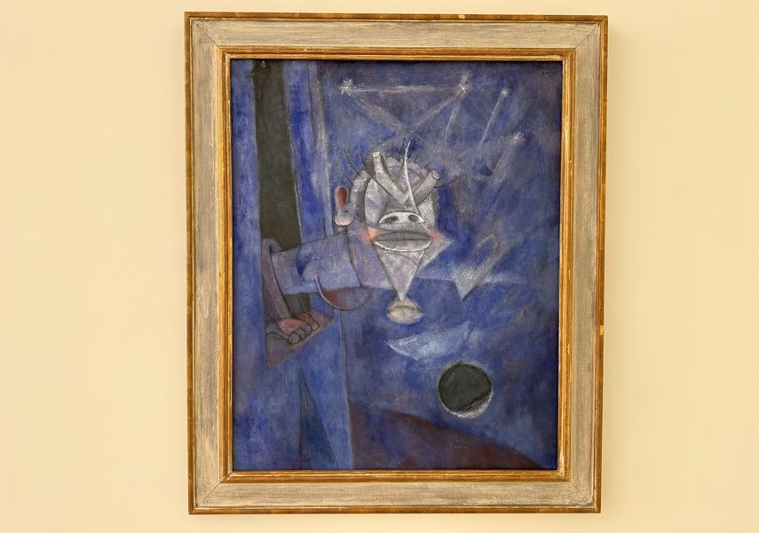 La obra Star Gazer (1956), del artista mexicano Rufino Tamayo, es parte de la Colección Rosa de la Cruz.&nbsp;
